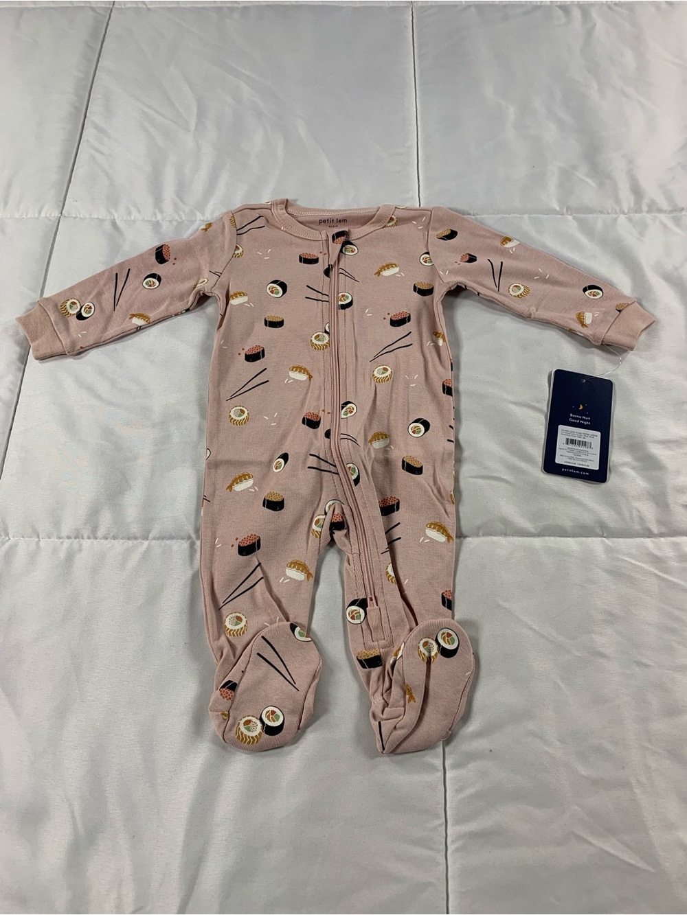 New Petit Lem footie pyjamas size 3M